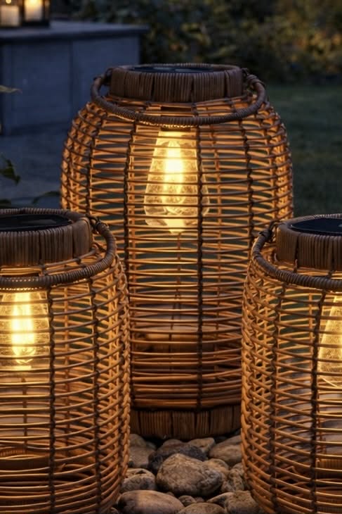 Lanterne med solceller Molly – Lille