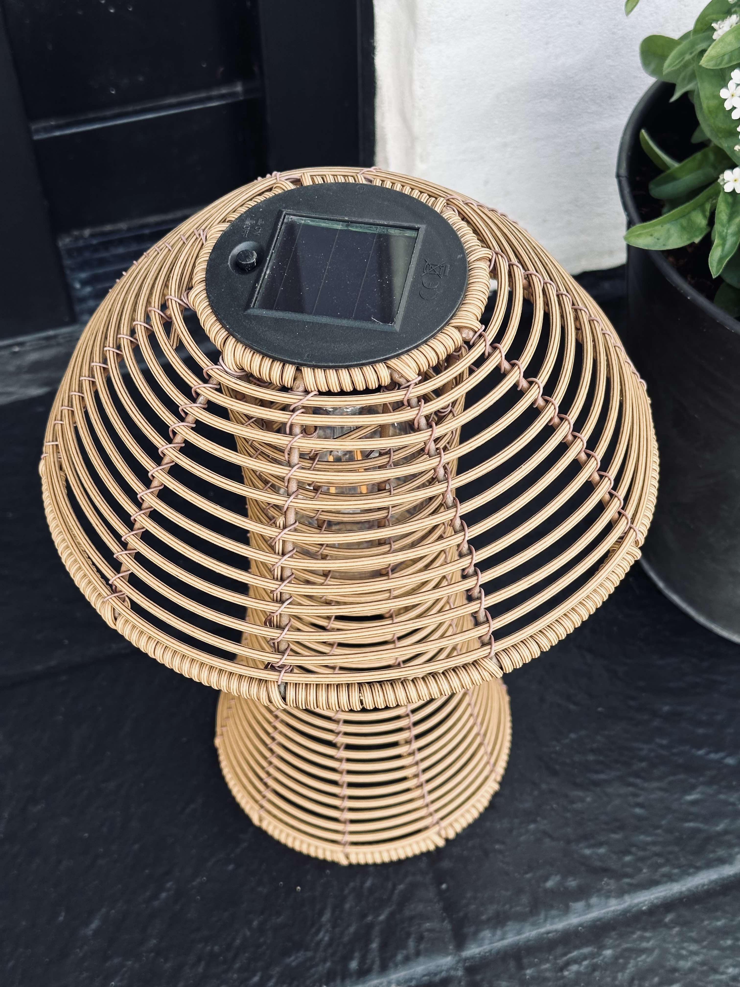 Mushroom Solar - Natur Small