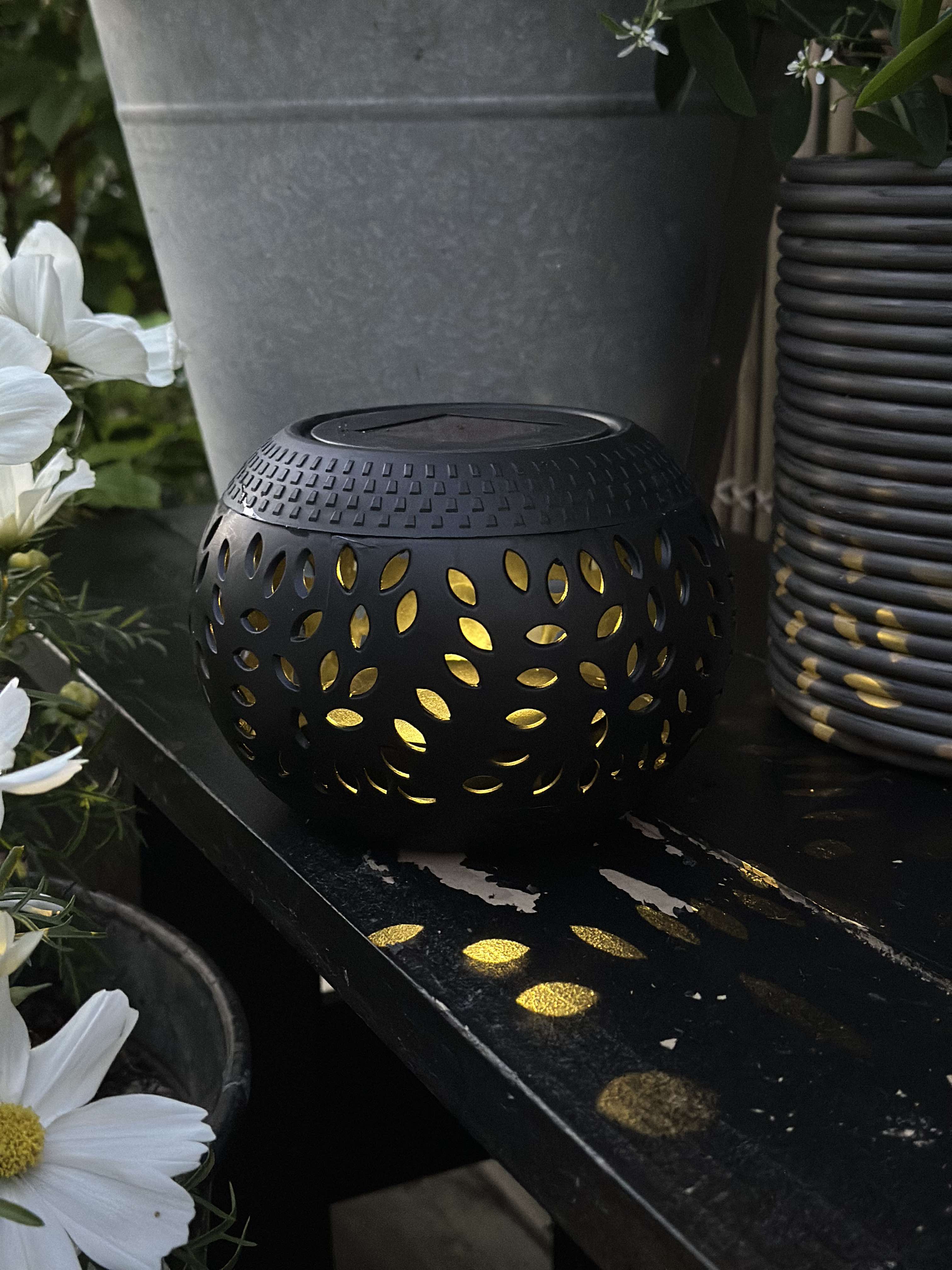 Lanterne FIONA Solar - Black