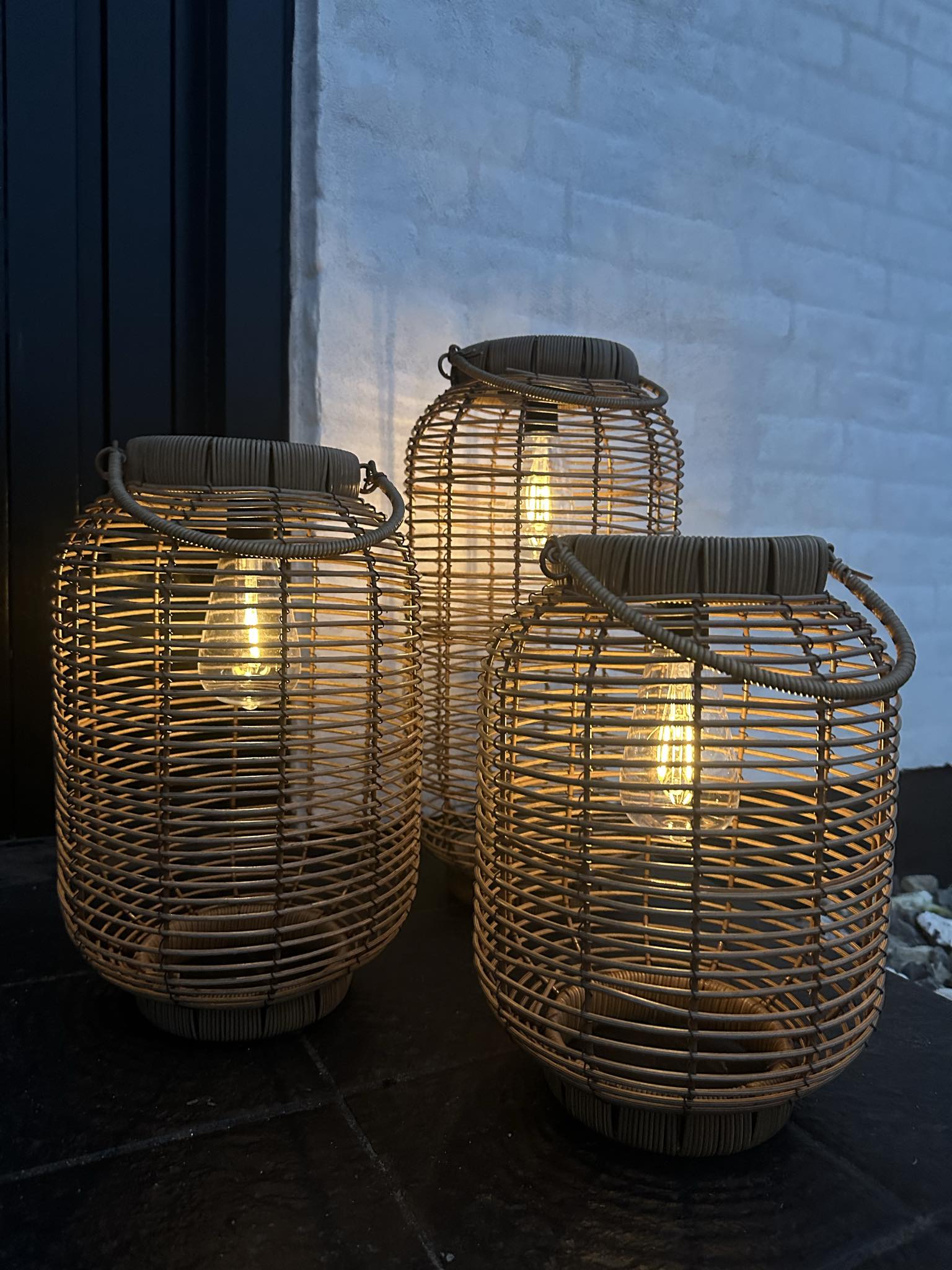 Lanterne med solceller Molly – Lille